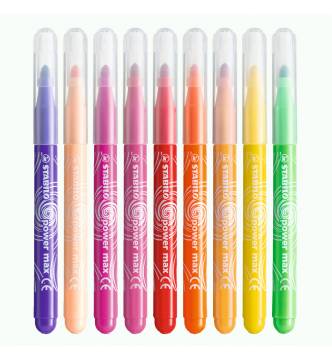 Stabilo Power Max color felt marker pen 980/12