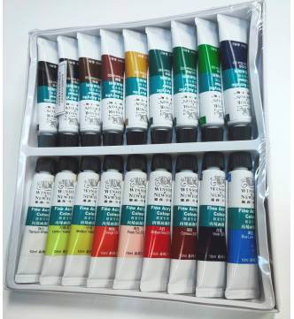 Winsor & Newton 18 color Acrylic Paint set 5002