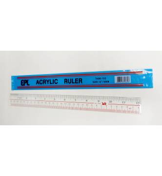 30cm ACRYLIC RULER #EPL104
