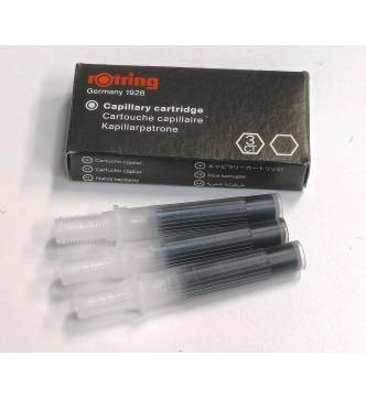 Rotring ink cartridge Rapidograph 590517 Black