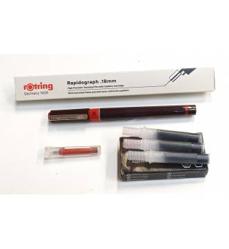 Rotring Technical Pen Rapidograph R155018 (0.18mm)