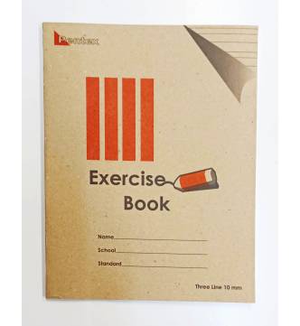 Soft Cover Book 3 line 10mm. EX3l120B 10 book