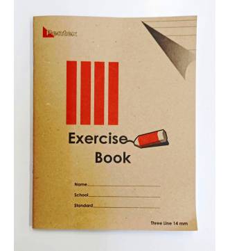 Soft Cover Book 3 line 14mm. EX3l14120B 10 book