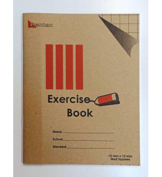 Soft Cover Book 12mm square line. EXSQ12120B 10 book