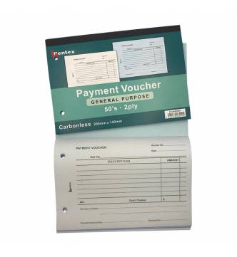 Payment Voucher Pad.2 ply PV-2P50TOP.