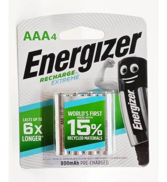 AAA Rechargeable 800mAh Battery Energizer NH12ERP4