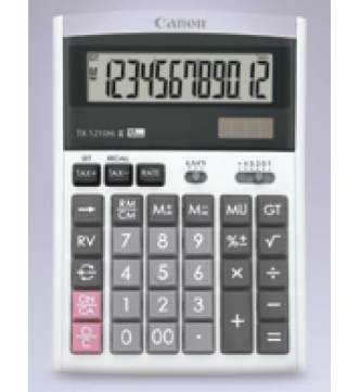 12 Digit Desk Top Tax Calculator Canon TX 1210Hi-II