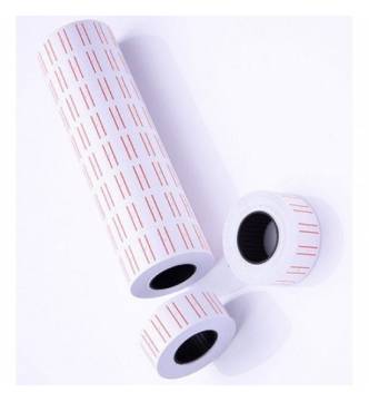 Price Label Roll SQ8800 2 Red Lines 10 Rolls pack