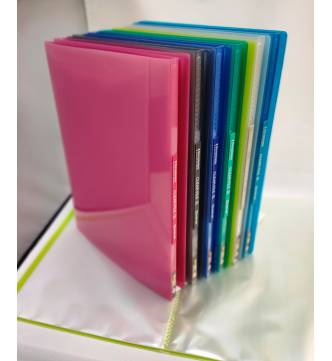 A4 Clear Holder File 20 pockets. King Jim KJ186TSP.