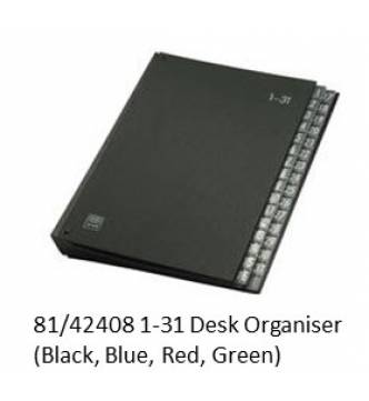 Desk Organiser(Signature Book)1~31 ELBA 42408