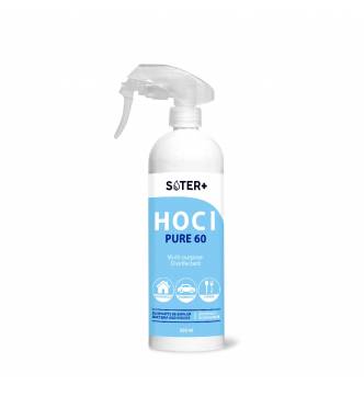 Spray Sanitizer Disinfectant  in trigger spray bottle Soter 60-500 ml