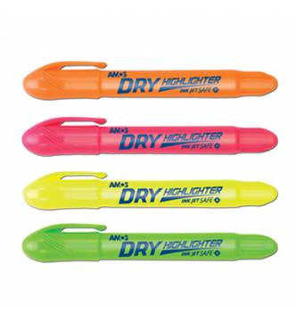 Dry Highlighter 4 color set Amos HLD4P.