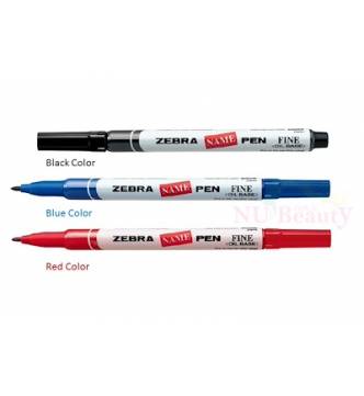 Zebra Fine Permanent Marker -Name Pen.