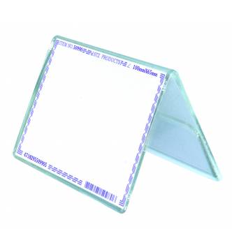 Acrylic 2 Sided Card Stand 100 X 65mm,50990