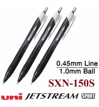 Uni SXN-150S Jetstream Sport Roller ball Pen 1.0mm .