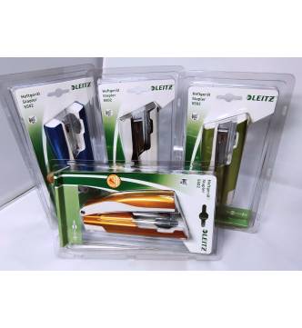 Leitz No.3 Office Stapler. WOW Metallic Ice color.