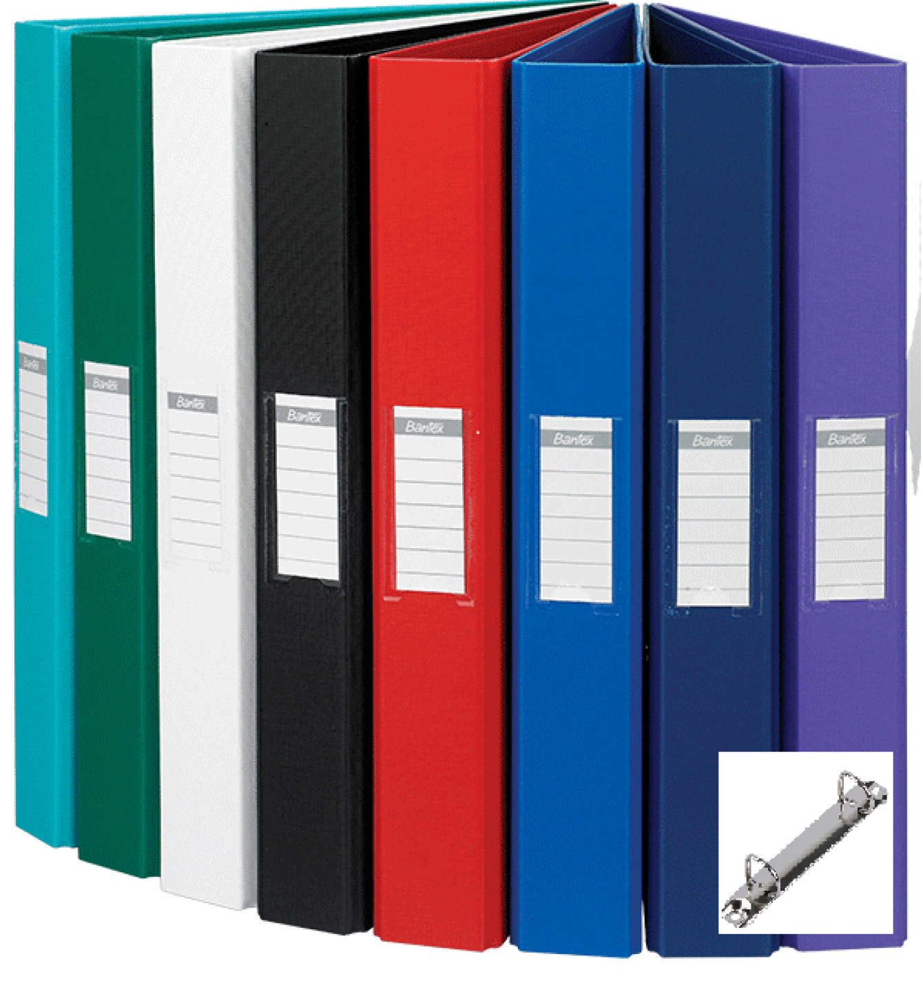 Tpc Pvc Ring File A4 2D PVC Ring File 1½ inch.YN232